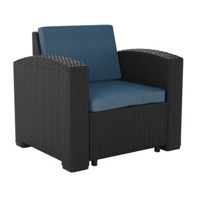 Patio Accent Chair with Cushions