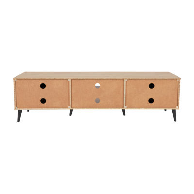 Wooden TV Stand With Storage