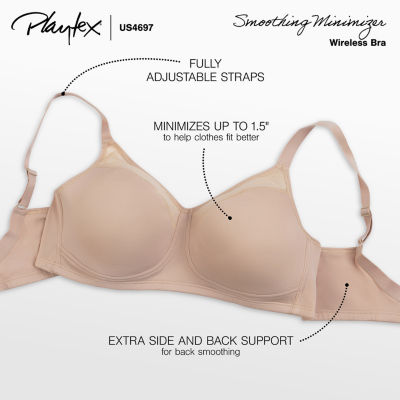 Playtex 18 Hour® Smoothing Full Coverage Wireless Minimizer Bra Us4697