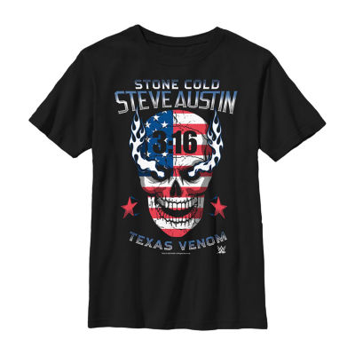 Little & Big Boys Crew Neck Short Sleeve WWE Graphic T-Shirt