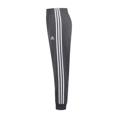 adidas Big Boys Mid Rise Skinny Knit Jogger Pant