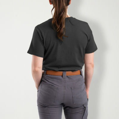 Berne Performance Womens Crew Neck Short Sleeve Plus T-Shirt