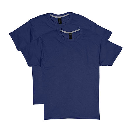 Hanes 2-Pack Performance Unisex Adult 2-pc. Crew Neck Short Sleeve T-Shirt, Large, Blue