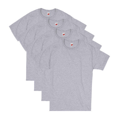 Hanes 4-Pack Unisex Adult Crew Neck Short Sleeve Active T-Shirt