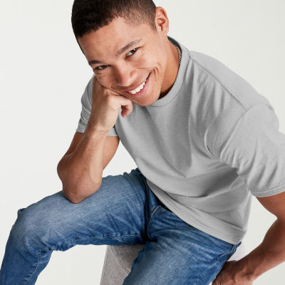 Hanes 4-Pack Unisex Adult Crew Neck Short Sleeve Active T-Shirt