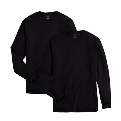 Hanes 2-Pack Unisex Adult Crew Neck Long Sleeve T-Shirt