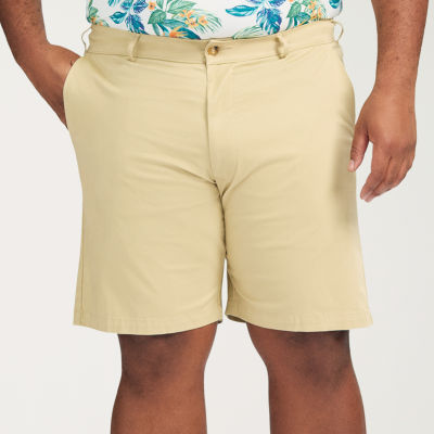 IZOD 12" Mens Big and Tall Stretch Fabric Chino Short