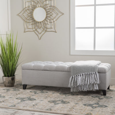 Ottilie Upholstered Storage Ottoman