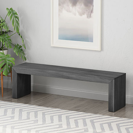 Pannell Bench, One Size, Black