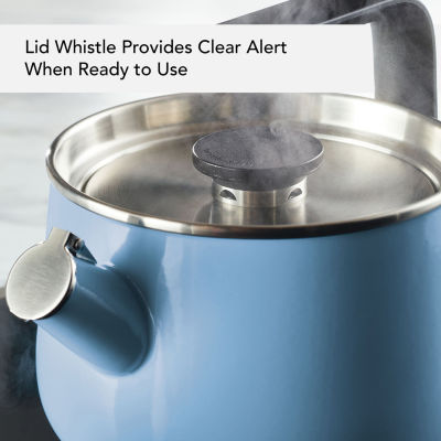 KitchenAid Enamel On Steel Whistling 2-qt. Tea Kettle