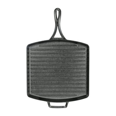 Lodge Cookware Blacklock Triple Seasoned Cast Iron 12" Square Grill Pan