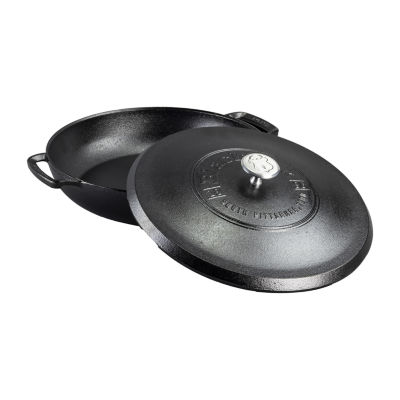 Lodge Cookware Cast Iron 4-qt. Covered Braising Pans