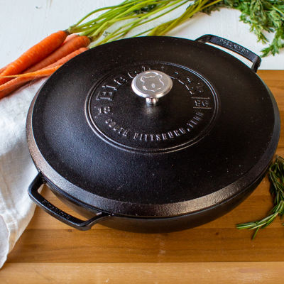 Lodge Cookware Cast Iron 4-qt. Covered Braising Pans