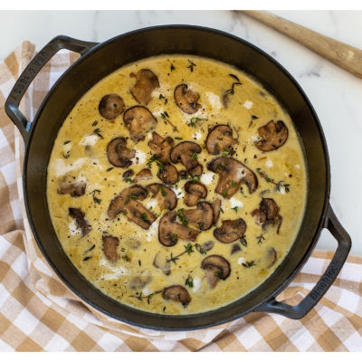 Lodge Cookware Blacklock Triple Seasoned Cast Iron 5.5-qt. Dutch Oven