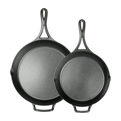 Lodge Cookware Blacklock Triple Seasoned Cast Iron 2-pc. Skillet Set