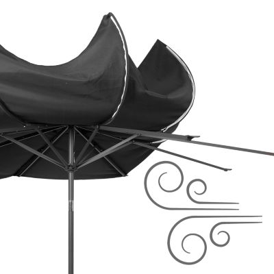 10-Foot UV and Wind Resistant Tilting Patio Umbrella Base