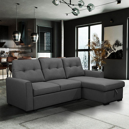 Irving 2-pc. Sectional, One Size, Gray