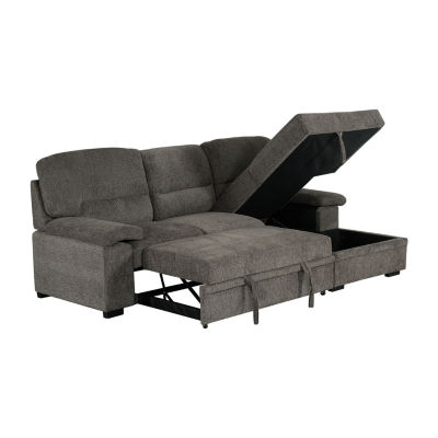 Jordan 2-pc. Pad-Arm Sleeper Sectional