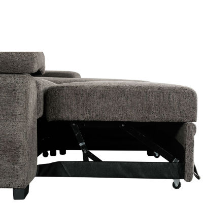 Jordan 2-pc. Pad-Arm Sleeper Sectional