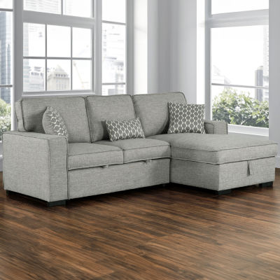 Wren 2-pc. Track-Arm Sleeper Sectional