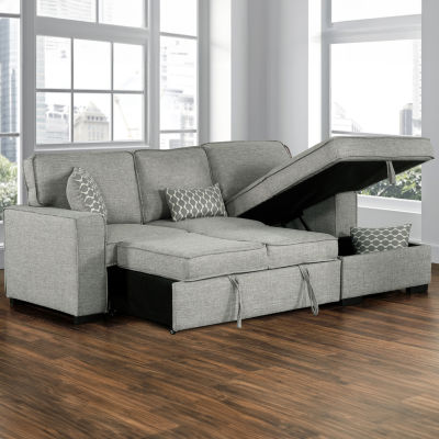 Wren 2-pc. Track-Arm Sleeper Sectional