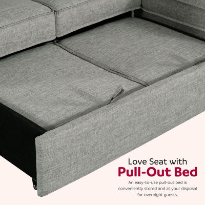 Wren 2-pc. Track-Arm Sleeper Sectional