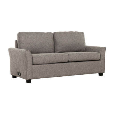 Honor Curved Slope-Arm Sleeper Sofa