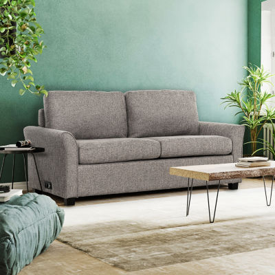 Honor Curved Slope-Arm Sleeper Sofa