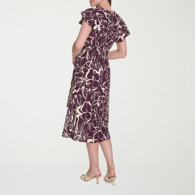 ミケ Dossier asymmetric crêpe minidress in white - Maticevski | Mytheresa