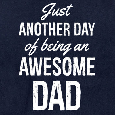 Mens Short Sleeve Awesome Dad Graphic T-Shirt