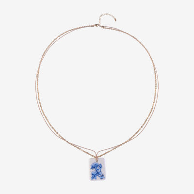 Mixit Porcelain Womens 34 Inch Pendant Necklaces