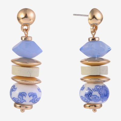 Mixit Womens Drop Earrings