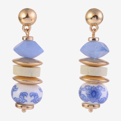Mixit Womens Drop Earrings