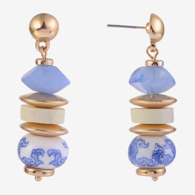 Mixit Womens Drop Earrings