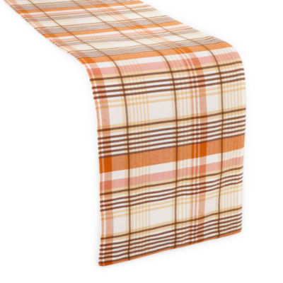 Linden Street Terra Harvest Plaid Table Runner
