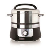  CUCKOO Pressure Cooker 10 Menu Options: Steamer, Slow Cook,  Sauté, Porridge, & More, User-Friendly LED Display, Stainless Steel Inner  Pot, 24 Cup / 6 Qt. (Uncooked) CMC-ZSN601F Black: Home & Kitchen