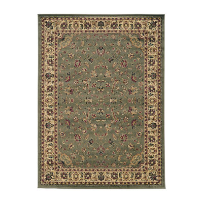 Castello Rachel Traditional Oriental Sarouk Indoor Rectangular Area Rug