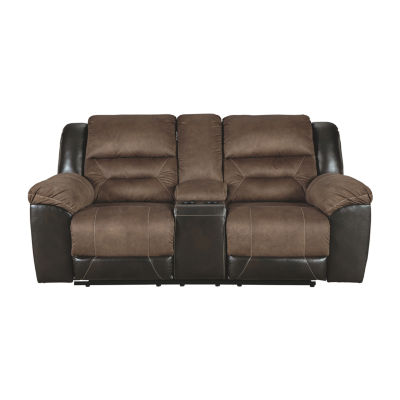 Signature Design by Ashley® Earhart Reclining Loveseat with Console