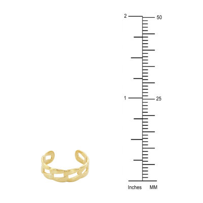 Adjustable 10K Gold Adjustable Toe Ring
