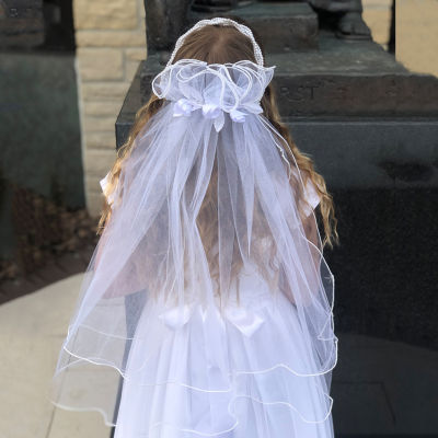 Emerald Gumdrops First Communion Girls Veil