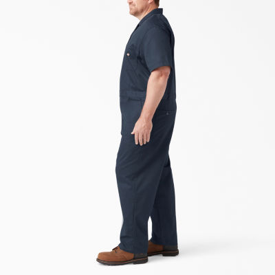 Dickies Flex Mens Stain Resistant Short Sleeve Workwear Coverall