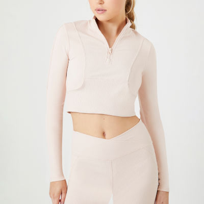 Forever 21 Lightweight Active Cropped Jacket-Juniors