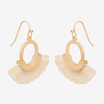 Bijoux Bar Delicates Gold Tone Drop Earrings