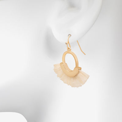 Bijoux Bar Delicates Gold Tone Drop Earrings