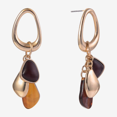 Mixit Womens Drop Earrings