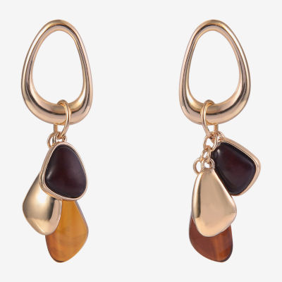 Mixit Womens Drop Earrings