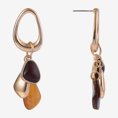 Mixit Womens Drop Earrings