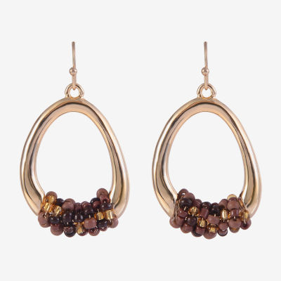 Mixit Womens 37mm Hoop Earrings