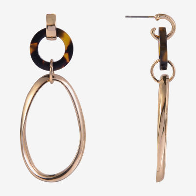 Mixit Womens Drop Earrings