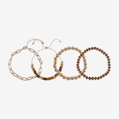 Mixit Womens 4-pc. Bracelet Set